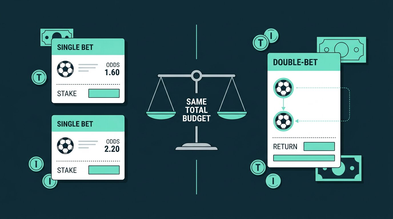 Singles or Accumulators? Compare the Same Betting Budget